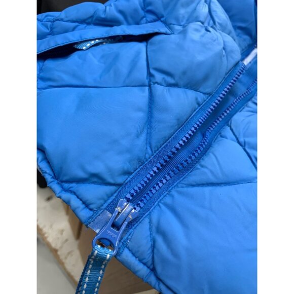 Lands End Kids 3T Blue Puffer Jacket Goose down - Picture 4 of 9